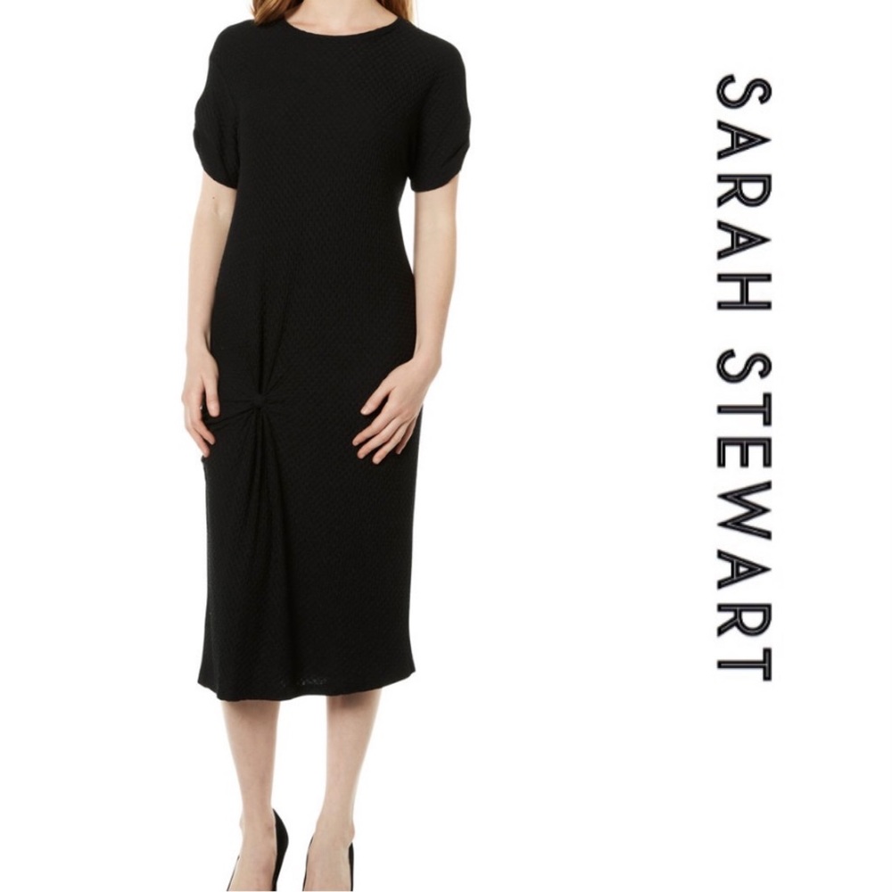 Sarah Stewart Felicia Black Dress - Small